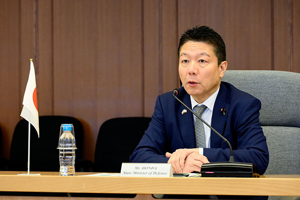 ザレフスキ・ポーランド国防副大臣との会談
