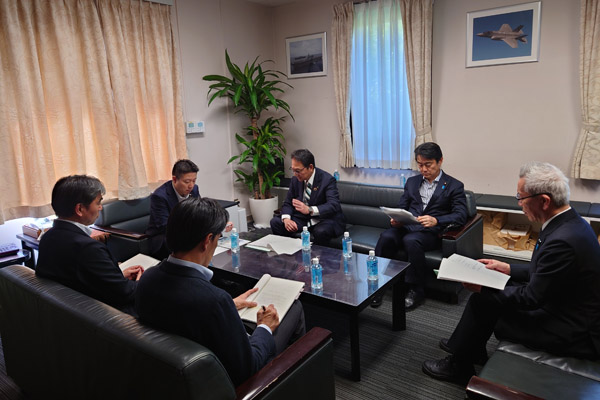 岡山県玉野市長からの要請