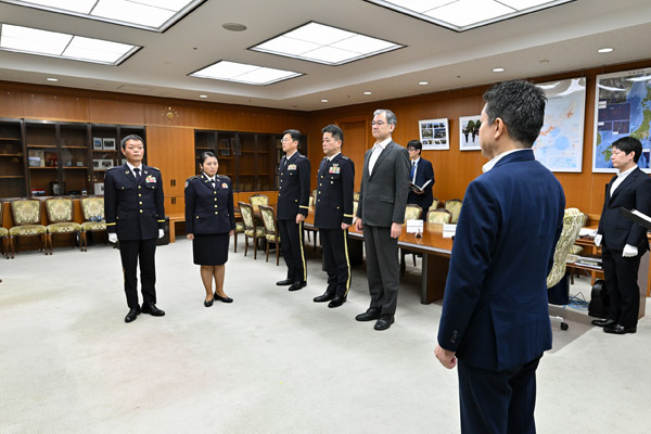 南スーダン共和国ミッション司令部派遣自衛官による帰国報告等