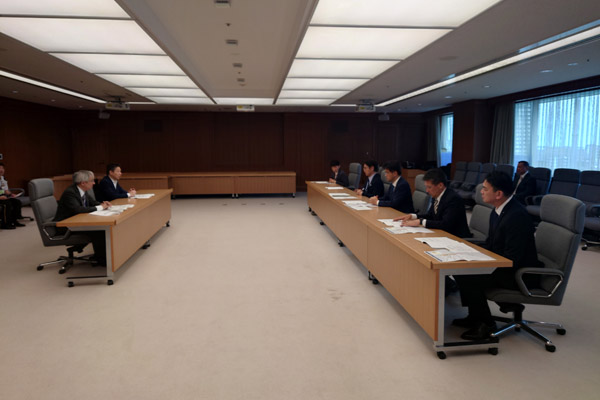 徳島県知事等からの要請