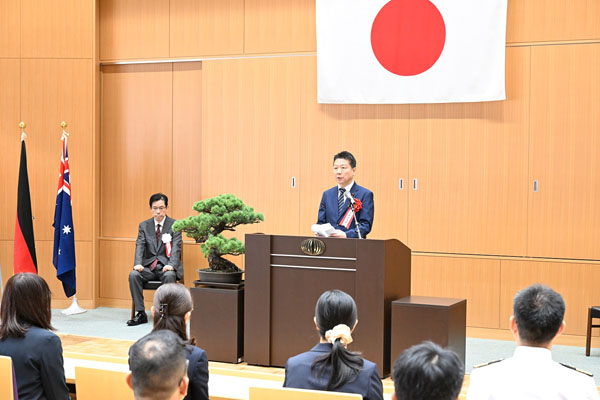 防衛研究所第２期安全保障戦略課程入所式