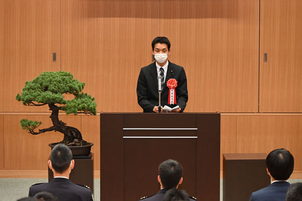 第７０期一般課程入所式への出席