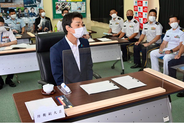 自衛隊群馬地方協力本部の視察