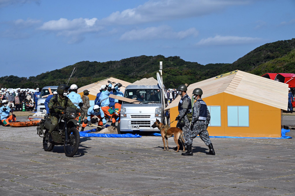 令和４年度離島統合防災訓練及び日米共同統合防災訓練の視察