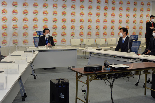 岸田内閣総理大臣のワクチン接種