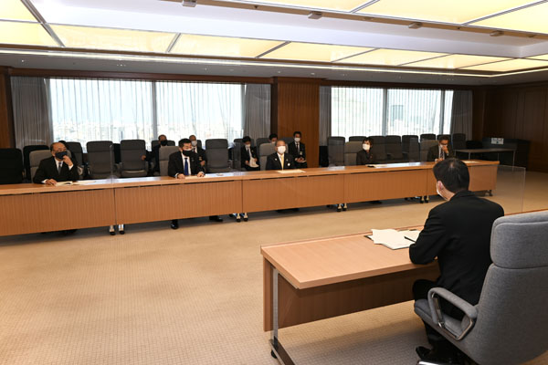 相模原市米軍基地返還促進等市民協議会からの要請