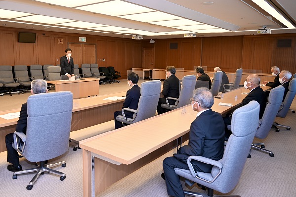 陸上自衛隊第２４普通科連隊・えびの駐屯地存続期成同盟会からの要請