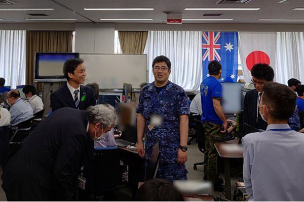 サイバー防衛演習「ロックド・シールズ2023」の視察