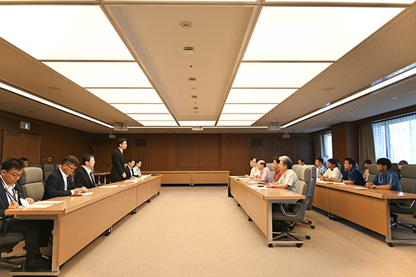 中部市町村会からの要請