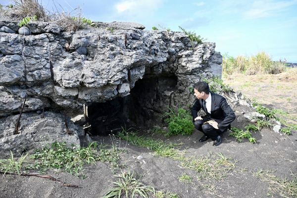 硫黄島視察