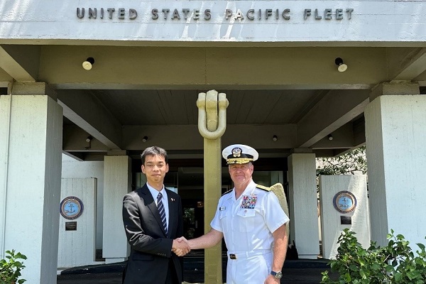 井野防衛副大臣の米国訪問