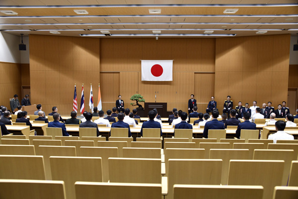 防衛研究所 第７１期一般課程入所式への出席