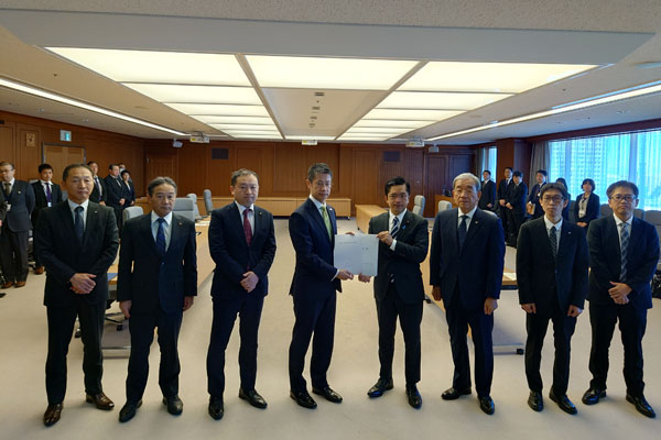 広島県知事、東広島市長及び安芸太田町長からの要請
