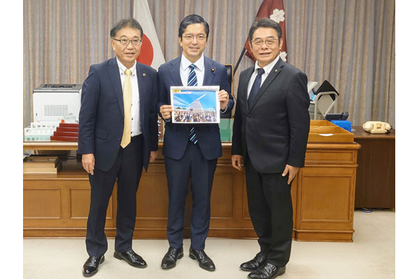 長崎県島原市長及び同市議会議長からの表敬