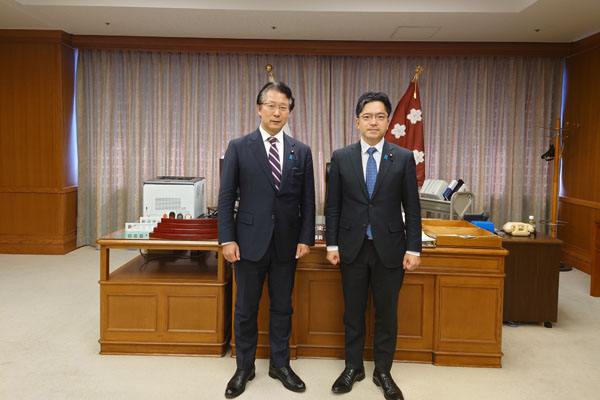 神田潤一議員（衆・自）からの要請
