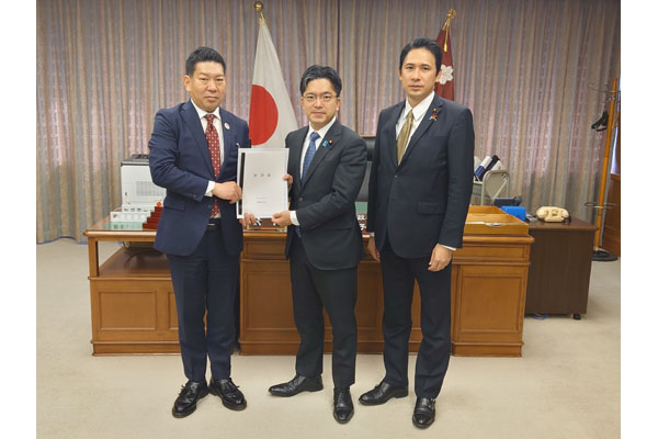 長崎県大村市長からの表敬