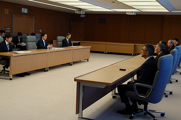 鹿児島県さつま町長及び同町議会副議長等からの要請