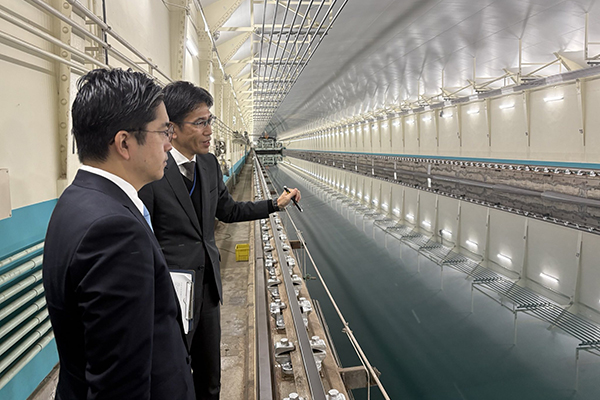 防衛装備庁艦艇装備研究所の視察