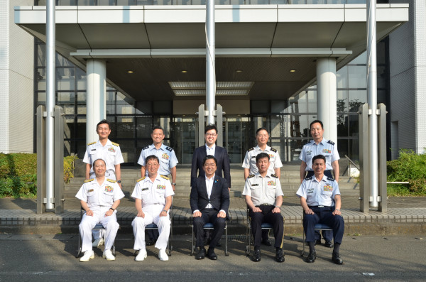 部隊視察