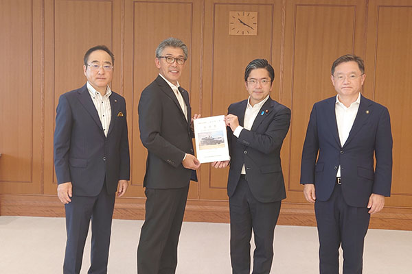 岩手山中演習場周辺市連絡協議会からの要請