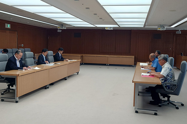 沖縄県宮古島市長等からの要請