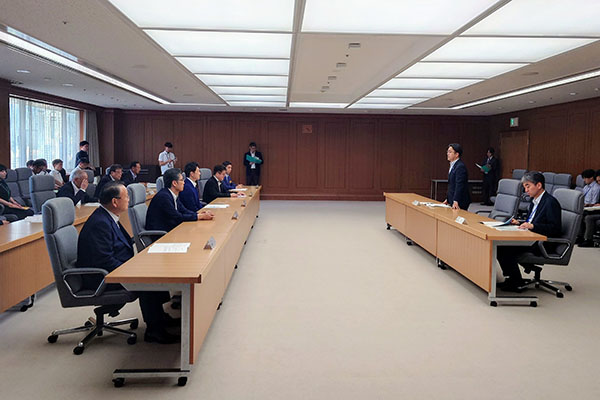 北海道上川地方総合開発期成会からの要請