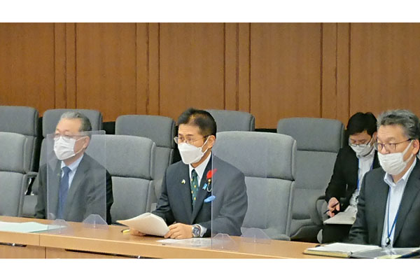 沖縄県宜野座村長等からの表敬