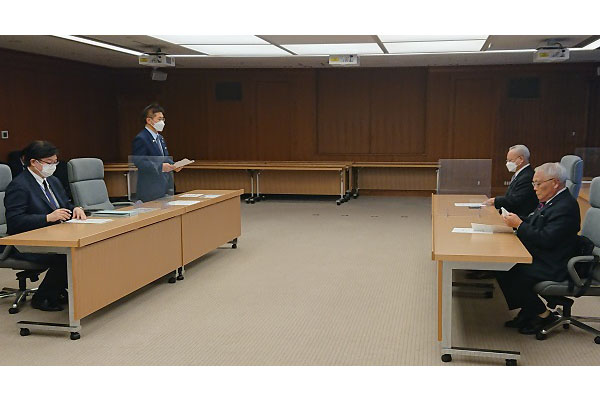 鹿児島県南種子町長等からの要請