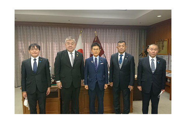 大分県玖珠町長及び同町議会議長等からの表敬