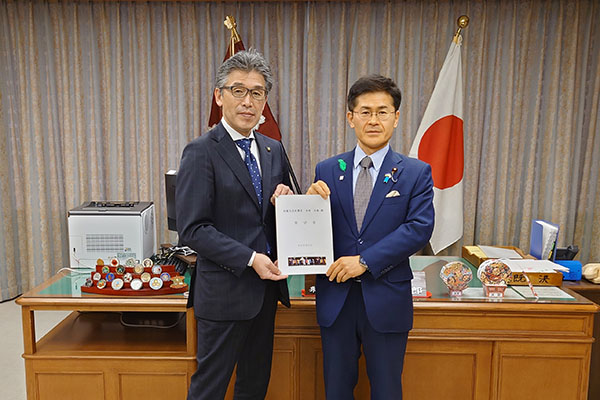 岩手県滝沢市長からの要請
