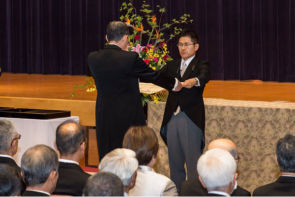 令和5年春の叙勲及び第40回危険業務従事者叙勲勲章伝達式への出席