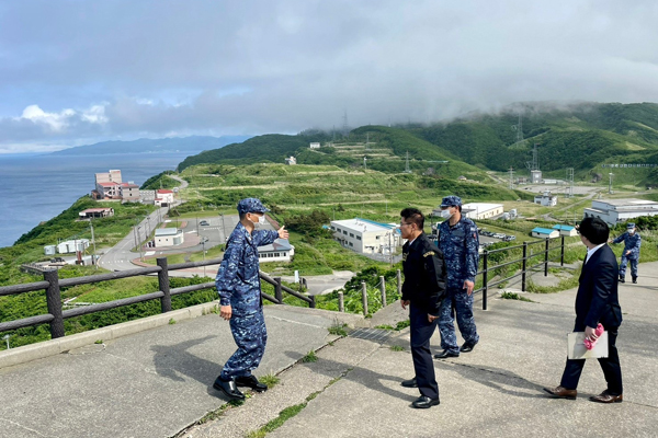 部隊等視察