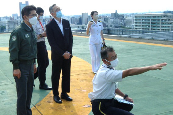 自衛隊中央病院の視察