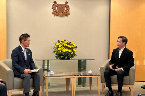 木村防衛大臣政務官のシンガポール訪問