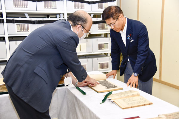 防衛研究所の視察