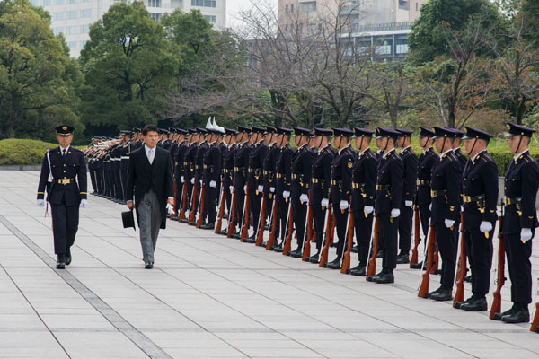 小林防衛大臣政務官着任式