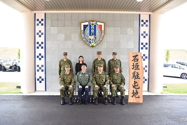 部隊視察
