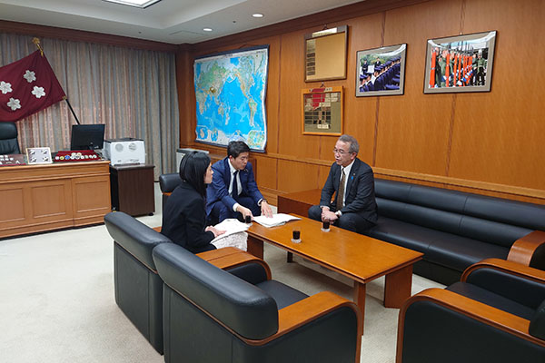 新潟県妙高市長からの要請