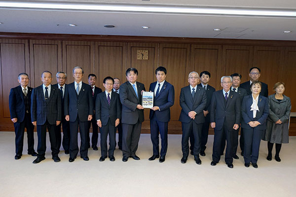 陸上自衛隊第２４普通科連隊・えびの駐屯地存続期成同盟会からの要請