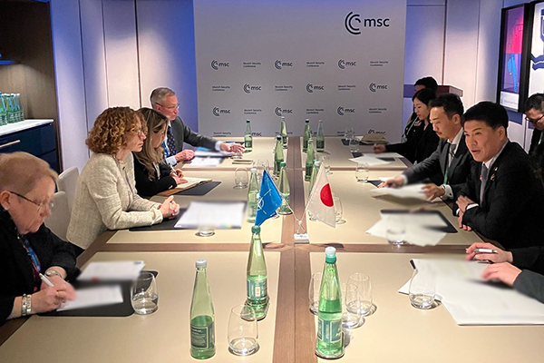 第６１回ミュンヘン安全保障会議への出席、諸外国等との会談