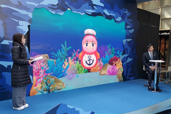 カイジョウジエイタイ展の視察