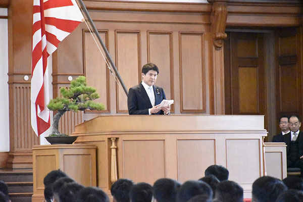 海上自衛隊幹部候補生学校卒業式
