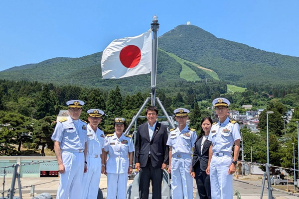 部隊視察