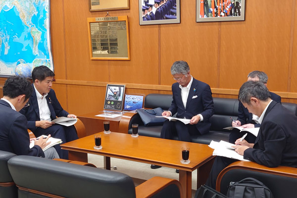 新潟県柏崎市長からの要請