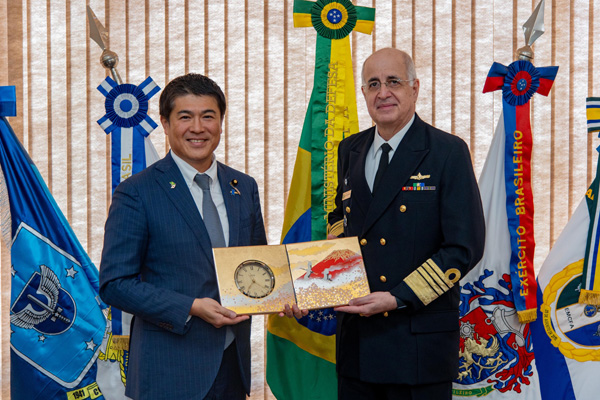小林防衛大臣政務官のブラジル訪問