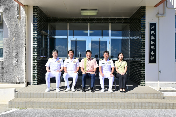 部隊視察