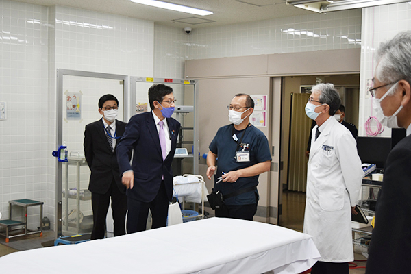 防衛医科大学校の視察