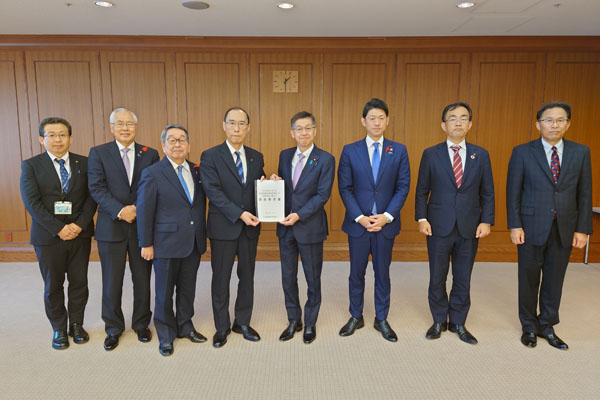 北海道基地協議会からの表敬