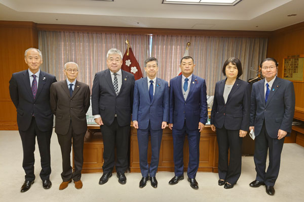 大分県玖珠町長及び同町議会議長等からの表敬
