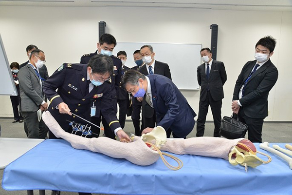 自衛隊中央病院の視察
